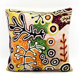 Aboriginal Art Wool Cushion Cover 40x40cm