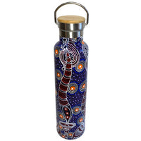 Aboriginal Art Stainless Steel Water Bottle