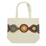 Calico Shopping Bag - Norman Cox Red