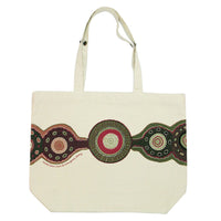 Calico Shopping Bag - Norman Cox - Khaki