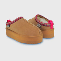 UGG Tassie Moccasin Platform Slippers