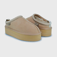 UGG Tassie Moccasin Platform Slippers