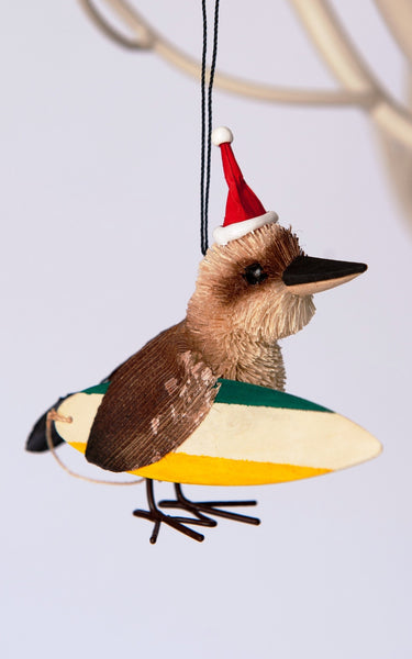 Surfing Koala Christmas Ornament