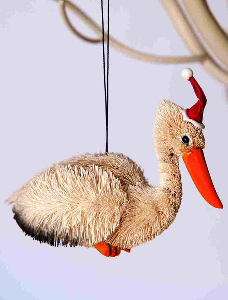 Pelican Christmas Ornament