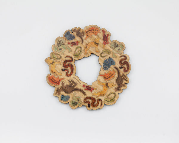 Mixed Animal Print Trivet - Gifts At The Quay