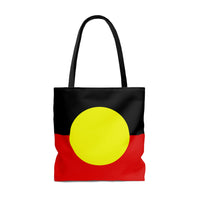 Aboriginal Flag Tote Bag