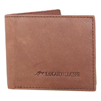 Kangaroo Leather 1 Fold Wallet - Barmah